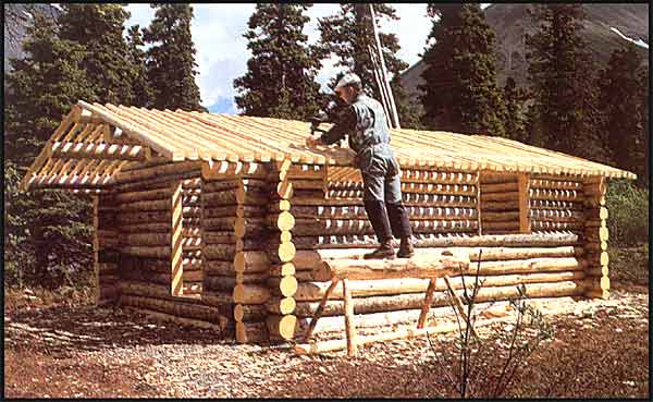 Alone in the Wilderness Richard Proenneke Cabin